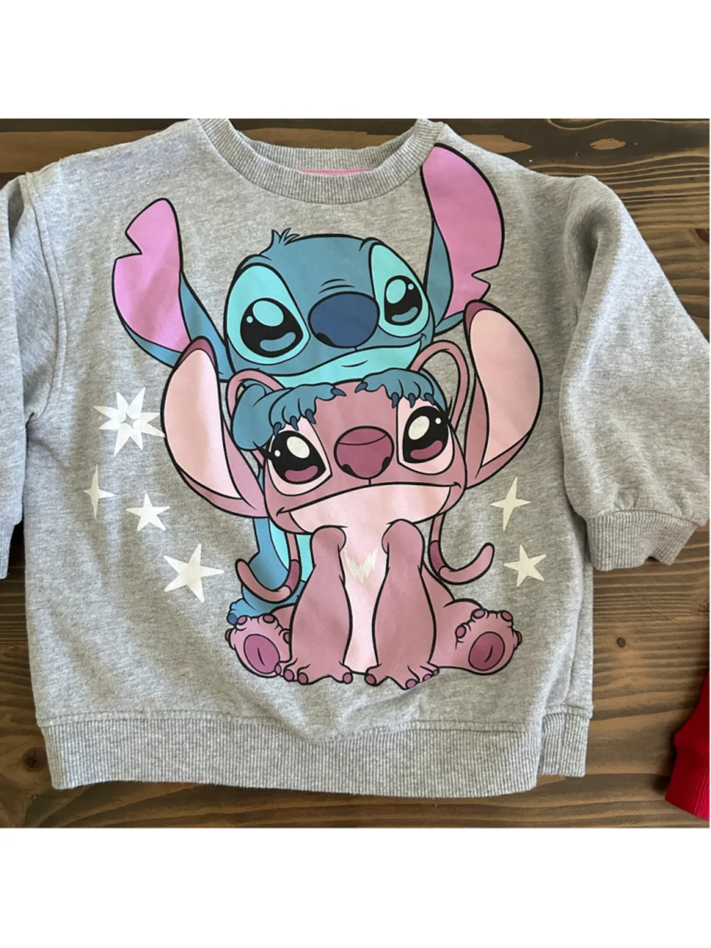 Girls Clothing Lot 3T Disney Minnie Mouse Stitch Sweatshirts Leggings 8 Pc